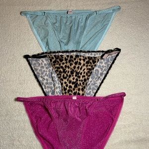 3 NWT Victorias Secret bikini underwear